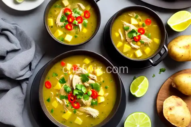 Ajiaco (Colombian Chicken and Potato Soup) Recipe