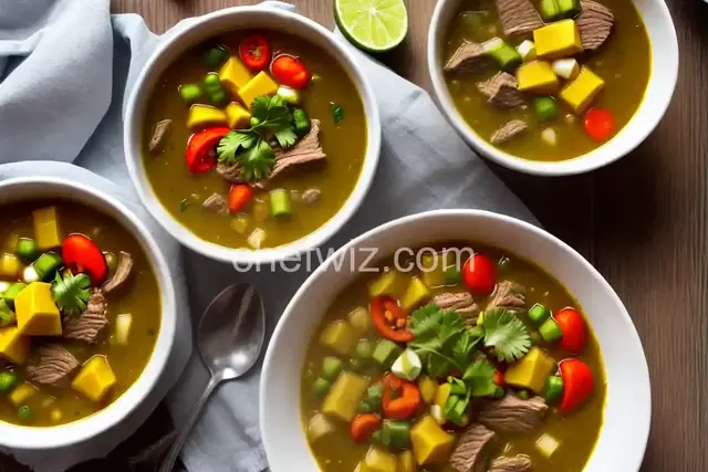 Ajiaco: Cuban Soup Made with Beef, Pork, and Tropical Vegetables