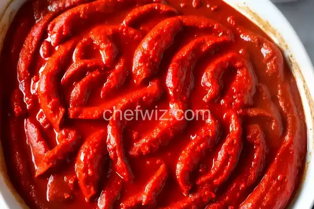Ajvar (Serbian Roasted Red Pepper Sauce) Recipe
