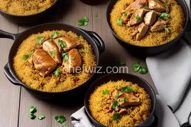 Al Kabsa (Traditional Saudi Rice and Chicken)