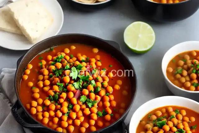 Alkaline - Garbanzo Beans Stew (chick peas)