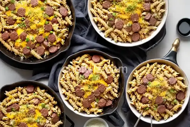 All-American Cheeseburger Pasta