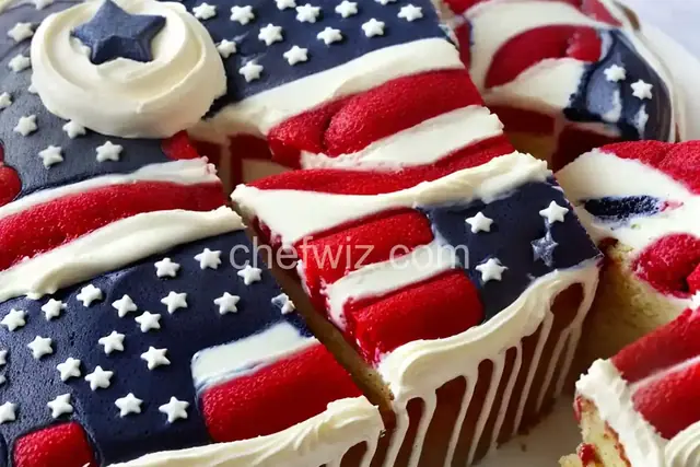 All-American Flag Cake