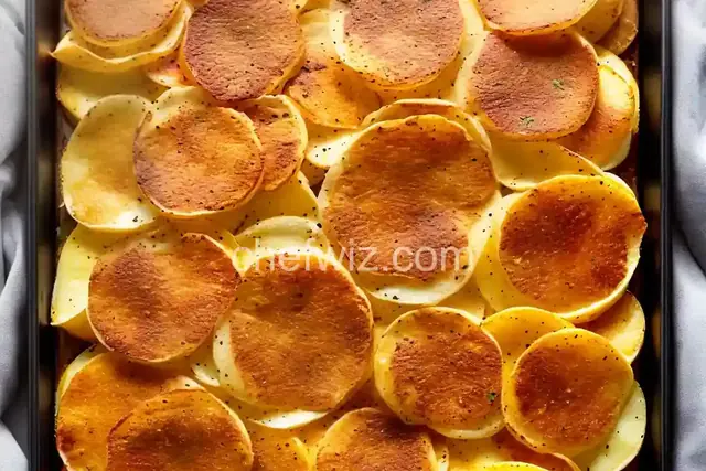 All-Crust Sheet-Pan Scalloped Potatoes