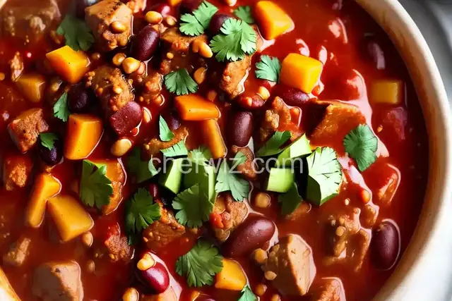 All Day Pork Loin Chili