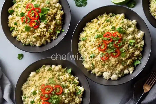All-Dressed-Up Cauliflower Rice