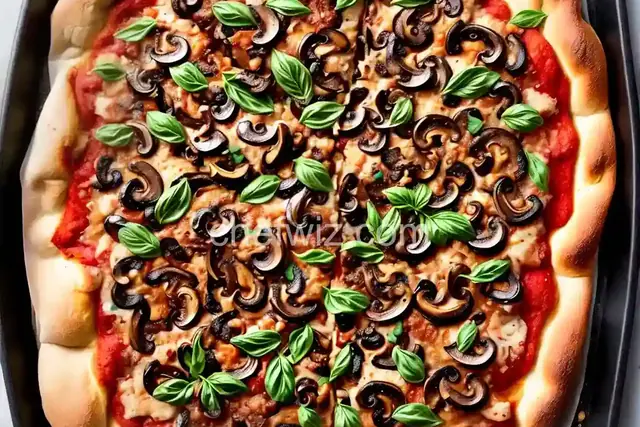 Allie's Mushroom Pizza
