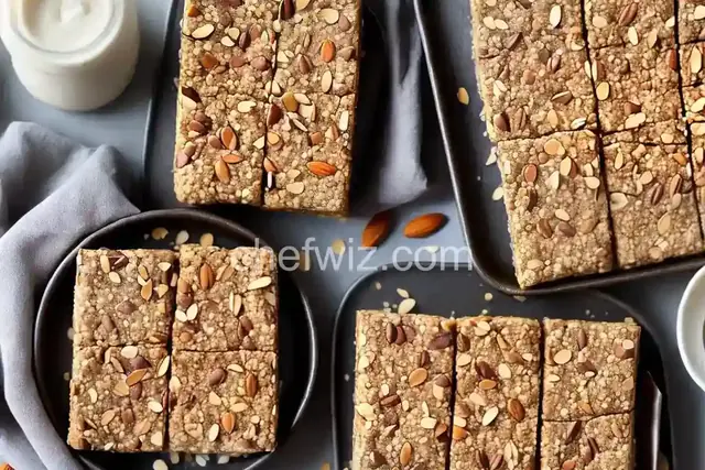 Almond Chia Breakfast Bars