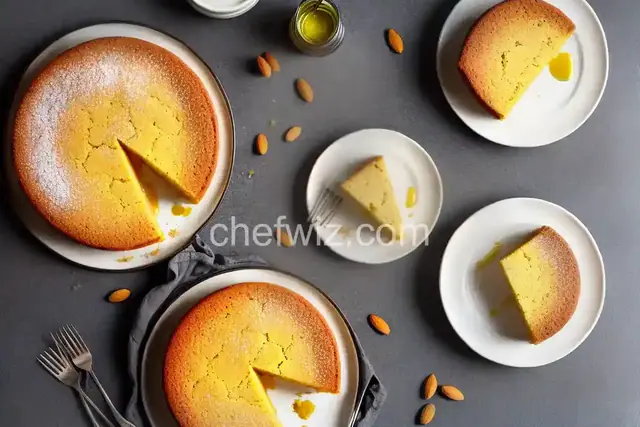 Almond Citrus Olive Oil Cake