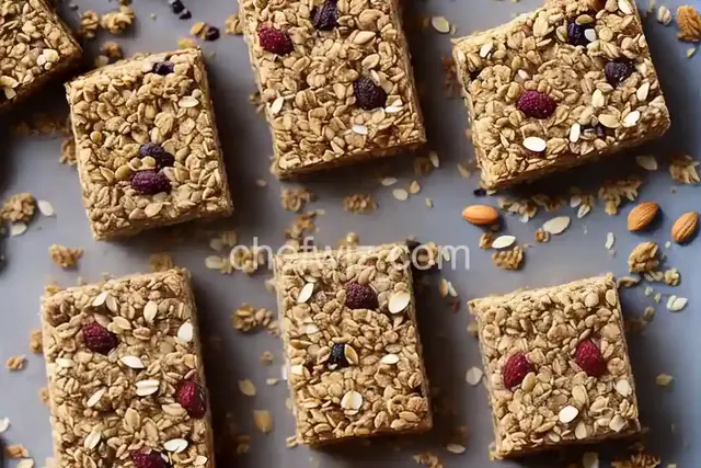 Almond Coconut Granola Bars