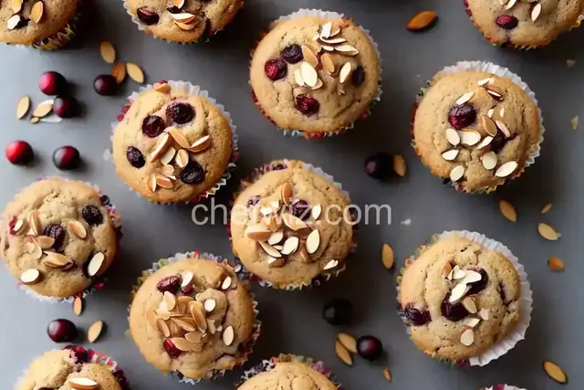Almond-Cranberry Cupcakes
