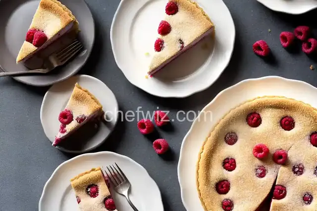 Almond-Crust Raspberry Cheesecake