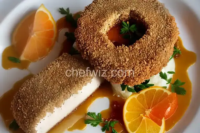 Almond-Crusted Halibut Crystal Symphony