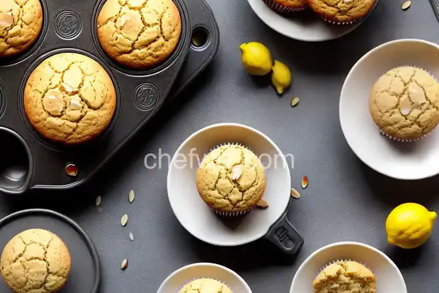Almond Flour Lemon Muffins