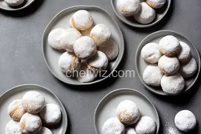 Almond Snowball Cookies
