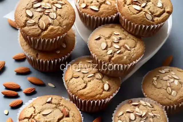 Almond and Oat Fiber Muffins