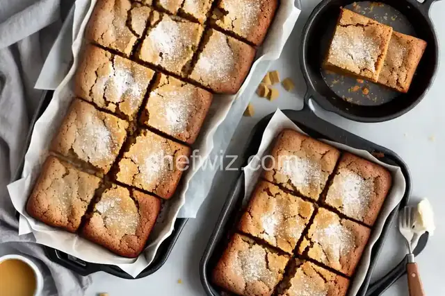 Almost-Famous Maple-Butter Blondies