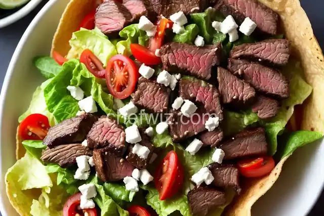 Almost-Famous Steak Taco Salad