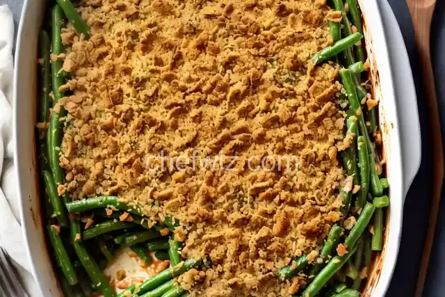 Almost Homemade Green Bean Casserole