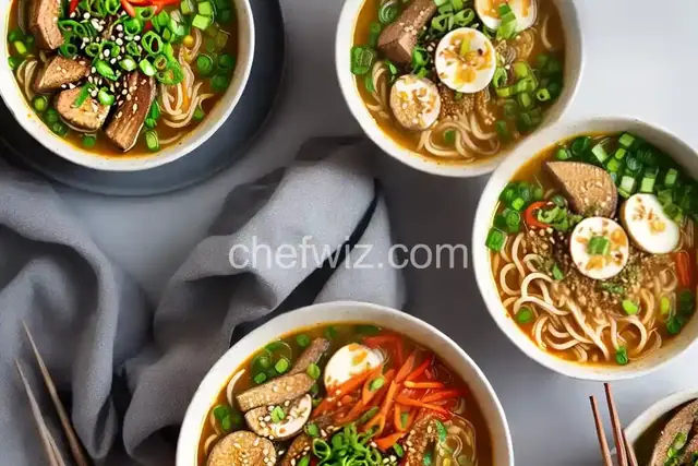 Almost-Instant Miso Ramen With Kimchi