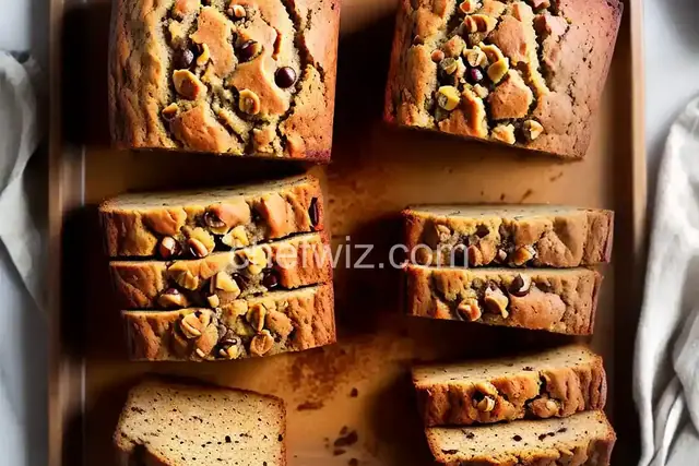Almost No Fat Banana Bread