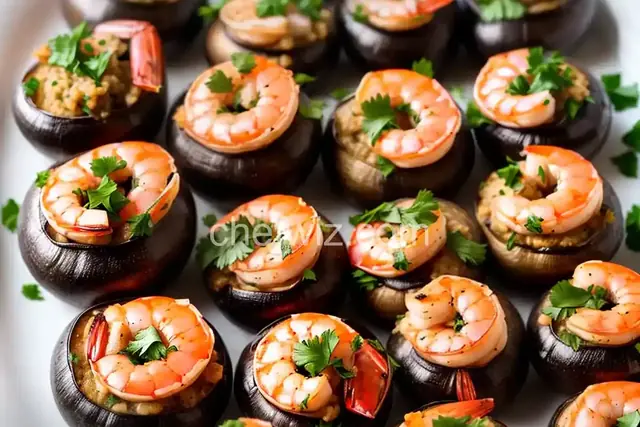 Amazing Shrimp Stuffed Mushrooms