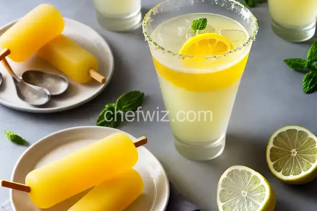 Amazing lemonjello Gatorade popsicle