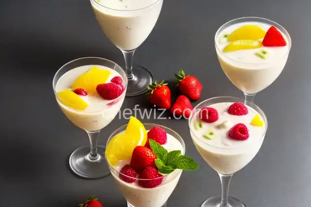 Ambrosia Salad with Fruit Cocktail