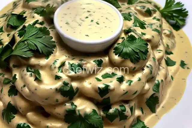 Amy's Cilantro Cream Sauce