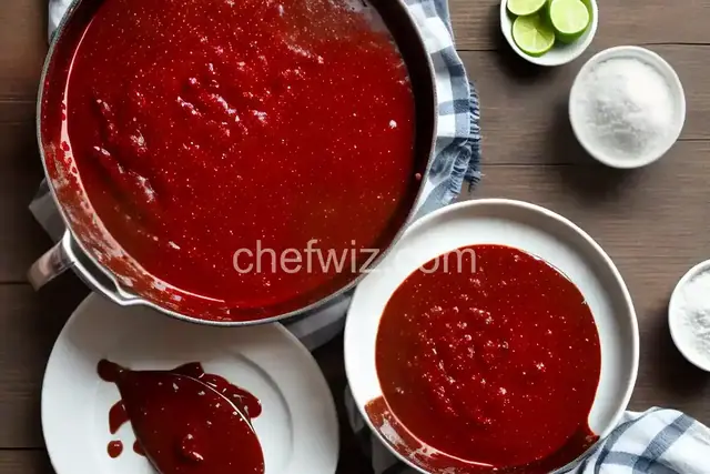 Ancho Chile Sauce