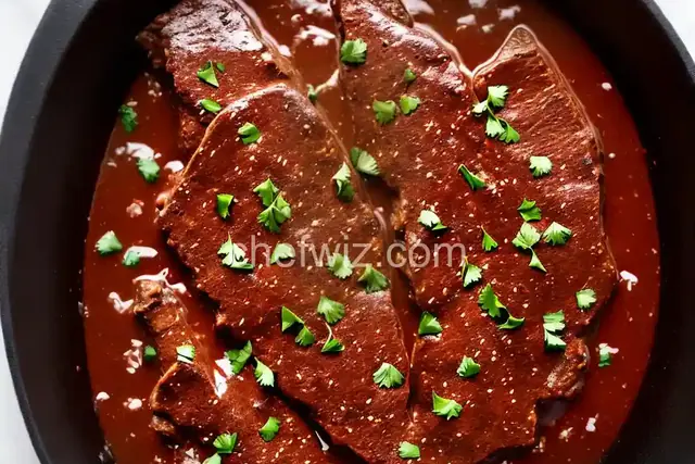 Ancho and Cocoa Carne Asada