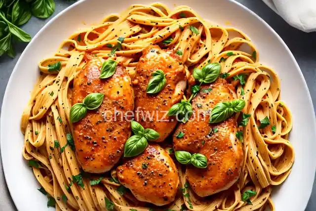 Angel Chicken Pasta