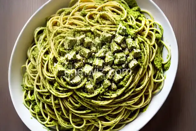 Angel Hair Pasta with Pesto