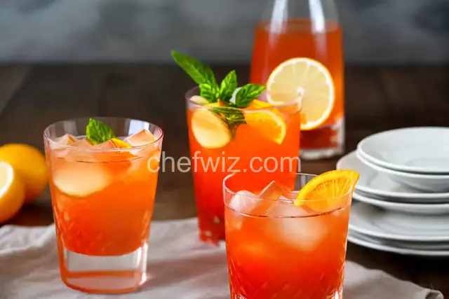 Aperol Gin Punch Recipe