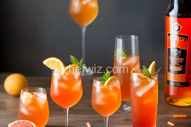 Aperol-Grapefruit Spritz