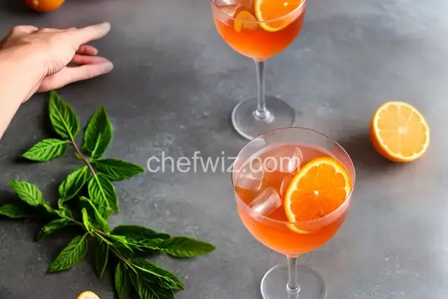 Aperol Spritz Martini