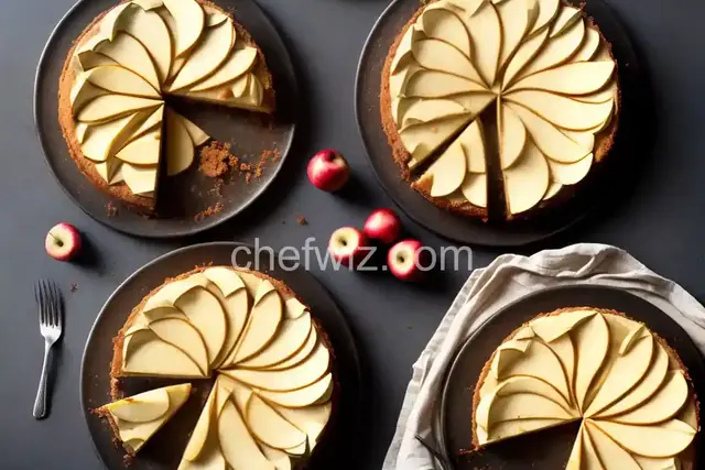 Apple Bavarian Torte