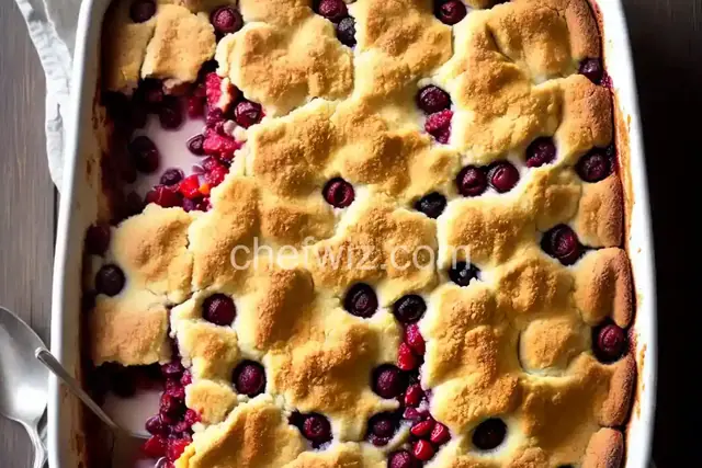 Apple Berry Cobbler