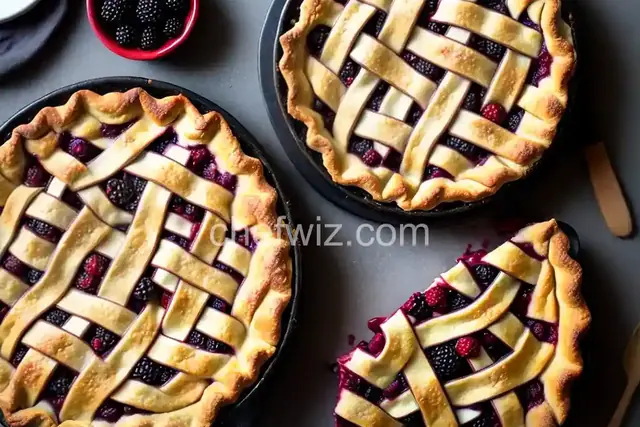 Apple Blackberry Pie