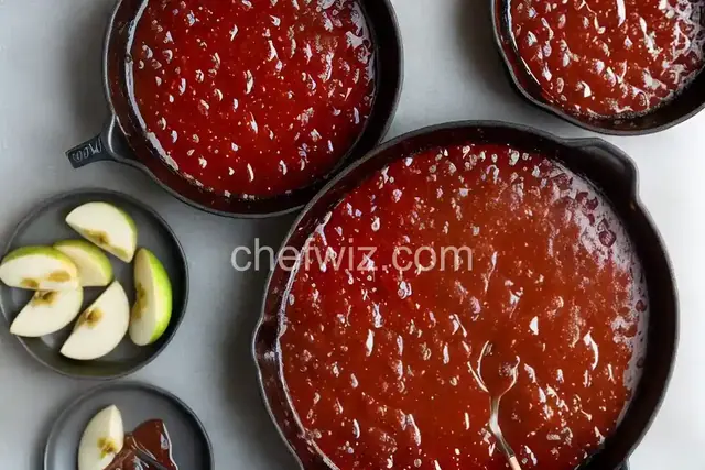 Apple Brown Sugar BBQ Sauce