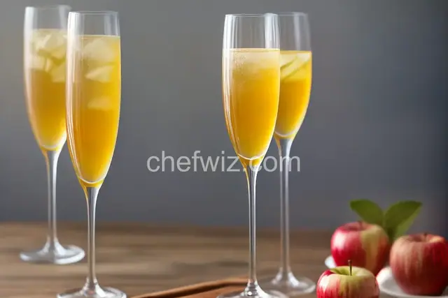 Apple Champagne Cocktail