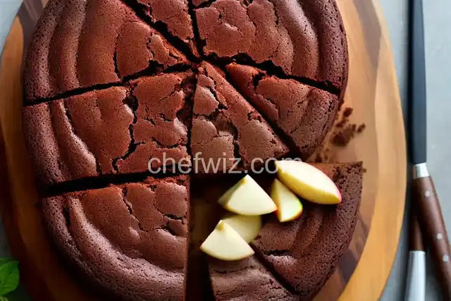 Apple Chocolate Cake