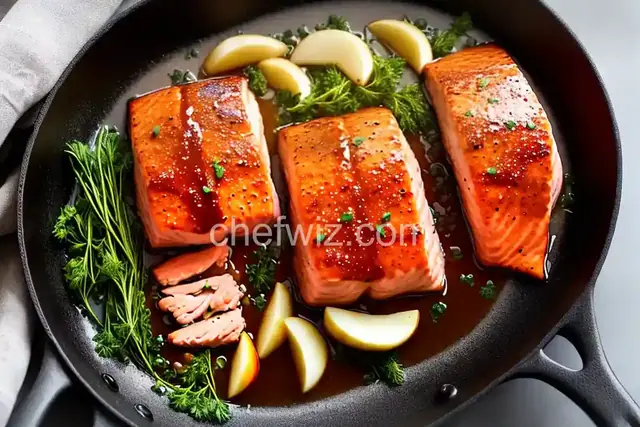 Apple Cider-Glazed Salmon