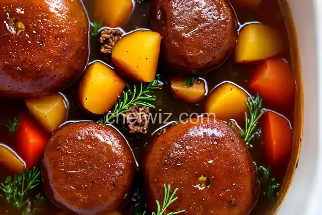 Apple Cider Pepper Pot Roast (Pressure Cooker Recipe)