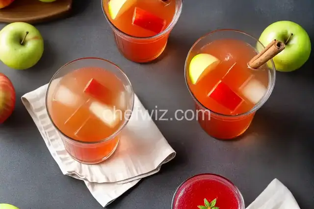 Apple Cider and Rum Punch