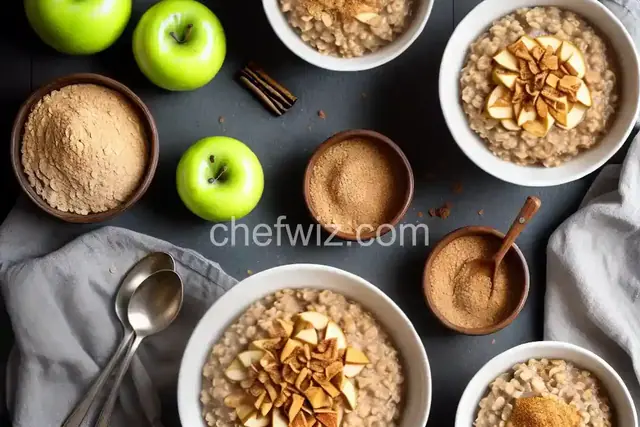 Apple Cinnamon Oatmeal