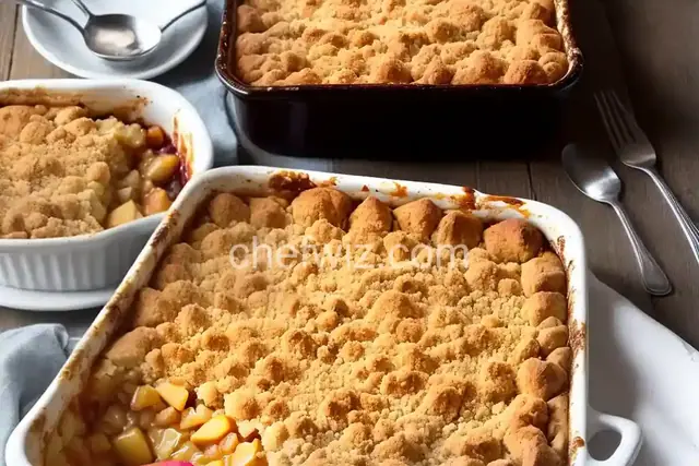 Apple Cobbler Crumble