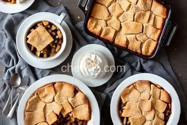 Apple Cobbler for Two