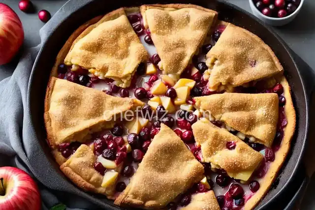 Apple-Cranberry Crostada