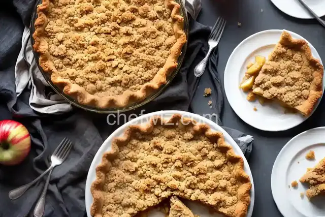 Apple Crumb Pie